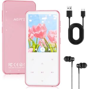 AGPTEK - 64GB MP3 Bluetooth 5.3 - 2.4'' écran - lecteur MP3 - Publicité AGPTEK - 64GB MP3 Bluetooth 5.3 - 2.4'' écran - lecteur MP3 - Publicité
