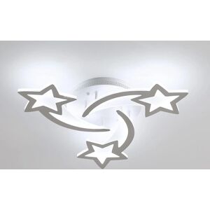 COMELY Ceiling Light Star Shape 3 Heads Modern White - Ceiling Light COMELY Ceiling Light Star Shape 3 Heads Modern White - Ceiling Light