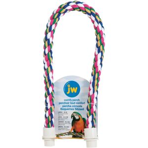 JW Pet Flexible Multi-Color Comfy Rope Perch - Perchoir - Publicité JW Pet Flexible Multi-Color Comfy Rope Perch - Perchoir - Publicité