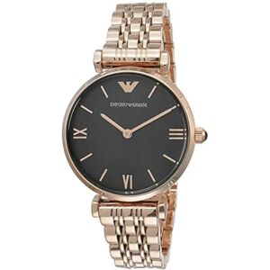 Emporio Armani AR11145 Dames Horloge Rosé Goud T-Bar Emporio Armani AR11145 Dames Horloge Rosé Goud T-Bar