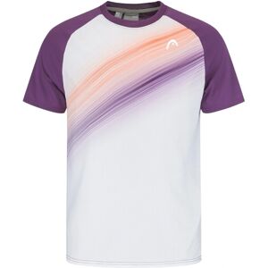 Head Performance T-Shirt - 2XL - Purple/Print - Tennis Head Performance T-Shirt - 2XL - Purple/Print - Tennis
