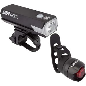 Conjunto de Luces de Bicicleta Cateye AMPP 400 / ORB - Negro Conjunto de Luces de Bicicleta Cateye AMPP 400 / ORB - Negro