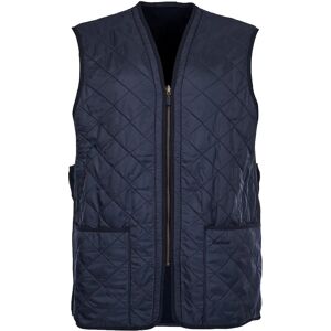 Barbour quiltet vest/zip-in foring - navy/kjole Barbour quiltet vest/zip-in foring - navy/kjole