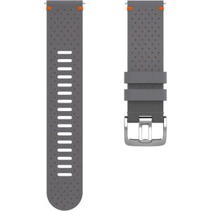 Polar Leather Perforated 22mm Watch Strap - Gray/Orange - Vantage M, Grit X, Vantage V2 Polar Leather Perforated 22mm Watch Strap - Gray/Orange - Vantage M, Grit X, Vantage V2