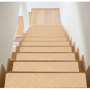 Uxcell Beige Non Slip Stair Treads 8x30" 15 Pack Uxcell Beige Non Slip Stair Treads 8x30" 15 Pack