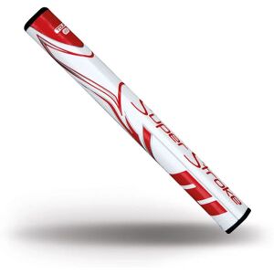 SuperStroke Zenergy Tour 2.0 Putter Grip - White/Red SuperStroke Zenergy Tour 2.0 Putter Grip - White/Red