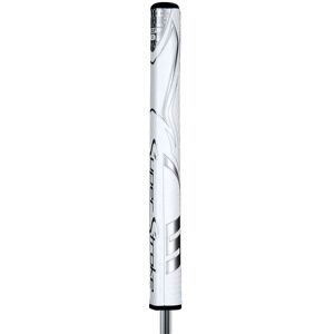SuperStroke Zenergy Tour 2.0 Putter Grip - White/Silver SuperStroke Zenergy Tour 2.0 Putter Grip - White/Silver