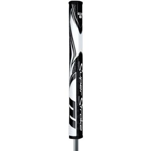SuperStroke Zenergy Flatso 2.0 Putter Grip - Black/White SuperStroke Zenergy Flatso 2.0 Putter Grip - Black/White