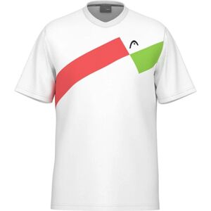 Head Topspin Men Tennis T-Shirt - White L Head Topspin Men Tennis T-Shirt - White L