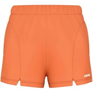 HEAD Damen Tennis Shorts - Orange - High Waist - 4-Way Stretch - Moisture-Wicking HEAD Damen Tennis Shorts - Orange - High Waist - 4-Way Stretch - Moisture-Wicking