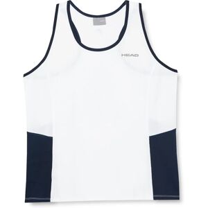 HEAD Racket Club White Sleeveless T-shirt - T-shirt HEAD Racket Club White Sleeveless T-shirt - T-shirt