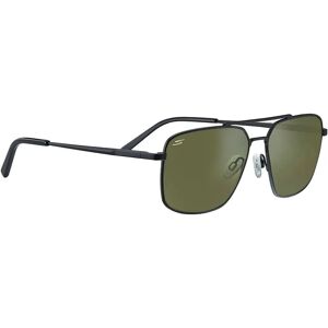 Serengeti Aviator Heren Matte Zwart Saturn Gekleurde Zonnebril Serengeti Aviator Heren Matte Zwart Saturn Gekleurde Zonnebril