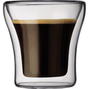 Bodum Assam Verre Extra Petit 0,1L Set de 2 Pièces Bodum Assam Verre Extra Petit 0,1L Set de 2 Pièces