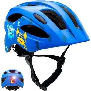 Crazy Safety - Meeres Fahrradhelm - Blau - EN 1078 Crazy Safety - Meeres Fahrradhelm - Blau - EN 1078