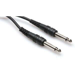 Kabel audio Hosa Technology TS/TS - 3m Czarny Kabel audio Hosa Technology TS/TS - 3m Czarny