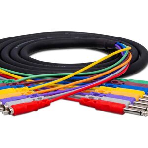 HOSA CPR-803 - Flerfärgad kabel - 3,0 m HOSA CPR-803 - Flerfärgad kabel - 3,0 m