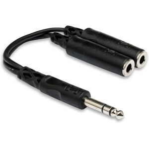 Hosa Technology Hosa Y Kabel - 1/4 tum TRS till dual 1/4 tum TRSF - Tillbehör Hosa Technology Hosa Y Kabel - 1/4 tum TRS till dual 1/4 tum TRSF - Tillbehör