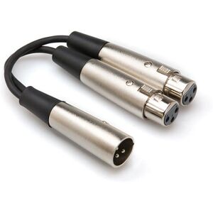 Câble audio Hosa Technology YXF-119 - 2 XLR (3 broches) - Noir - Publicité Câble audio Hosa Technology YXF-119 - 2 XLR (3 broches) - Noir - Publicité