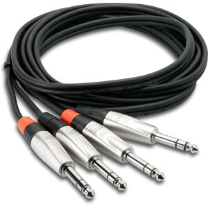 Kabel audio Hosa Technology HSS-010X2 - 3m - Czarny Kabel audio Hosa Technology HSS-010X2 - 3m - Czarny