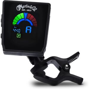 Martin Black Clip-On Tuner - Tuner for Guitar, Bass, Violin Martin Black Clip-On Tuner - Tuner for Guitar, Bass, Violin