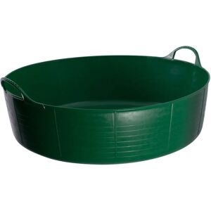 Red Gorilla Large Green Shallow Flexible Garden Tub 35L Red Gorilla Large Green Shallow Flexible Garden Tub 35L