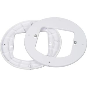 PetSafe White Microchip Cat Flap Installation Adapter - Cat Flap PetSafe White Microchip Cat Flap Installation Adapter - Cat Flap