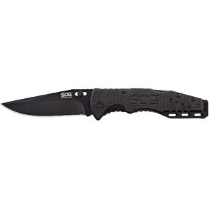 SOG FF1101 Svart Kompakt Taktisk Foldkniv SOG FF1101 Svart Kompakt Taktisk Foldkniv