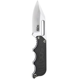 SOG NB1012-CP Couteau cou - Compact, Argent - Publicité SOG NB1012-CP Couteau cou - Compact, Argent - Publicité