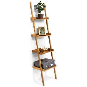 Estantería de bambú B2X 4 niveles - Solución de almacenamiento Estantería de bambú B2X 4 niveles - Solución de almacenamiento