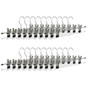Perchas de Metal para Pantalones - Pack de 10 y 20 Perchas de Metal para Pantalones - Pack de 10 y 20