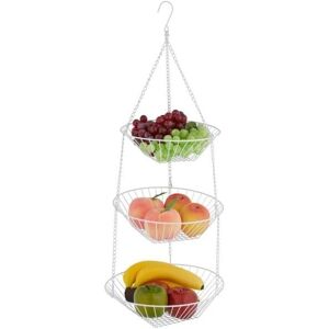 Cesta de Frutas Colgante B2X - Organizadora de Cocina de Múltiples Niveles Cesta de Frutas Colgante B2X - Organizadora de Cocina de Múltiples Niveles