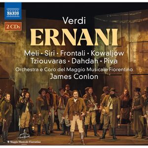 NAXOS Ernani - CD Opery Verdi - 2 Płyty - 2024 NAXOS Ernani - CD Opery Verdi - 2 Płyty - 2024