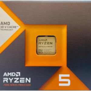 Processeur AMD Ryzen 5 7500X3D - 6 Cœurs, 4,5 GHz Turbo - AM5 Processeur AMD Ryzen 5 7500X3D - 6 Cœurs, 4,5 GHz Turbo - AM5