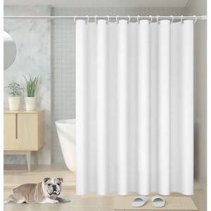 VINABO Waterdichte PEVA Douchegordijn 180x200cm - Antimug, Inclusief 12 Haken - Duurzaam & Gemakkelijk te Reinigen VINABO Waterdichte PEVA Douchegordijn 180x200cm - Antimug, Inclusief 12 Haken - Duurzaam & Gemakkelijk te Reinigen