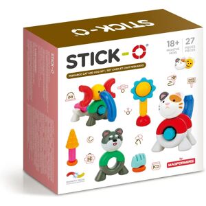 Magformers Stick-O Peakaboo Perro y Gato Set - 27 Piezas Magformers Stick-O Peakaboo Perro y Gato Set - 27 Piezas