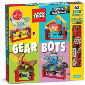 Klutz LEGO Gear Bots - Create 8 Machines Toys Gift for Kids Klutz LEGO Gear Bots - Create 8 Machines Toys Gift for Kids