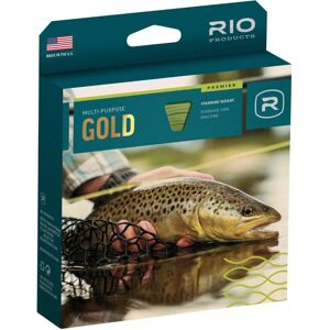 Ligne de pêche Rio Premier Gold pour truite - Longue tête, Haute flottabilité, Contrôle - Publicité Ligne de pêche Rio Premier Gold pour truite - Longue tête, Haute flottabilité, Contrôle - Publicité