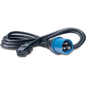 APC C19/IEC309 2,5 m Schwarzes Netzkabel APC C19/IEC309 2,5 m Schwarzes Netzkabel