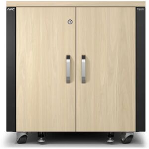 APC AR4012A 12U Schalldichter Rackschrank - Schwarz, Ahorn APC AR4012A 12U Schalldichter Rackschrank - Schwarz, Ahorn