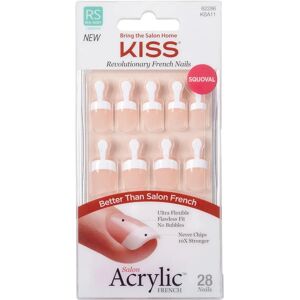 Kiss Acryl French Kit - 28 Stück - Wiederverwendbares Nagelset Kiss Acryl French Kit - 28 Stück - Wiederverwendbares Nagelset
