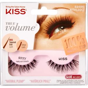 Kiss True Volume Ritzy Valse Wimpers - Zwart Natuurlijke Kiss True Volume Ritzy Valse Wimpers - Zwart Natuurlijke