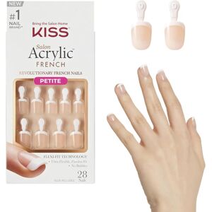 Kiss Brand Acrylic Nails Kit - Crush Hour - French, Petite Kiss Brand Acrylic Nails Kit - Crush Hour - French, Petite