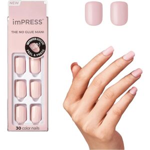Kiss imPRESS Color Short Pick Me Pink False Nails - False Nails Kiss imPRESS Color Short Pick Me Pink False Nails - False Nails
