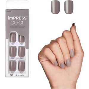 Kiss My Face - ImPRESS Taupe Nehty - 30 ks Kiss My Face - ImPRESS Taupe Nehty - 30 ks