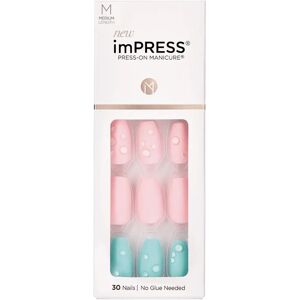 Kiss imPRESS Dew Drop Faux Ongles - 30 pièces - Publicité Kiss imPRESS Dew Drop Faux Ongles - 30 pièces - Publicité