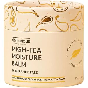 Delhicious MIGH-TEA Baume Hydratant - Nourrissant & Sans Parfum - Publicité Delhicious MIGH-TEA Baume Hydratant - Nourrissant & Sans Parfum - Publicité