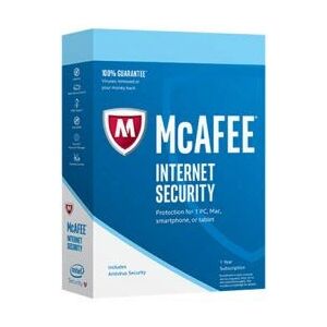 McAfee Internet Security 2018 - Antivirus Security 3 Licenses McAfee Internet Security 2018 - Antivirus Security 3 Licenses