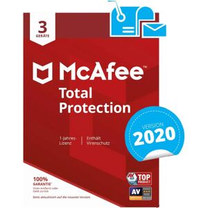McAfee Total Protection Antivirus 2023 with Basic VPN - 3 Devices McAfee Total Protection Antivirus 2023 with Basic VPN - 3 Devices