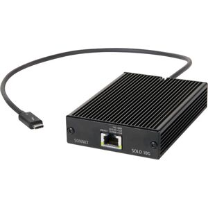 Sonnet Solo10G Thunderbolt 3 Nätverkskort - 10Gbps Sonnet Solo10G Thunderbolt 3 Nätverkskort - 10Gbps