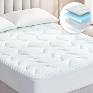 Eheyciga King Size Memory Foam Mattress Topper - Soft & Breathable Eheyciga King Size Memory Foam Mattress Topper - Soft & Breathable